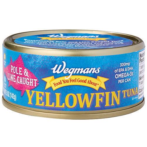 Wegmans Pole & Line Caught Yellowfin Tuna 5 Oz