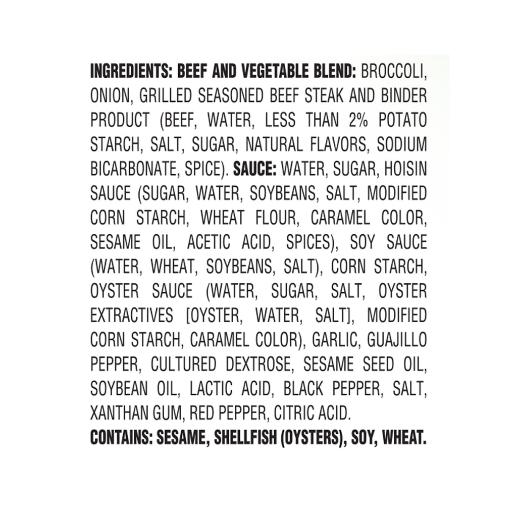InnovAsian Cuisine Beef & Broccoli Frozen Meal 16 Oz