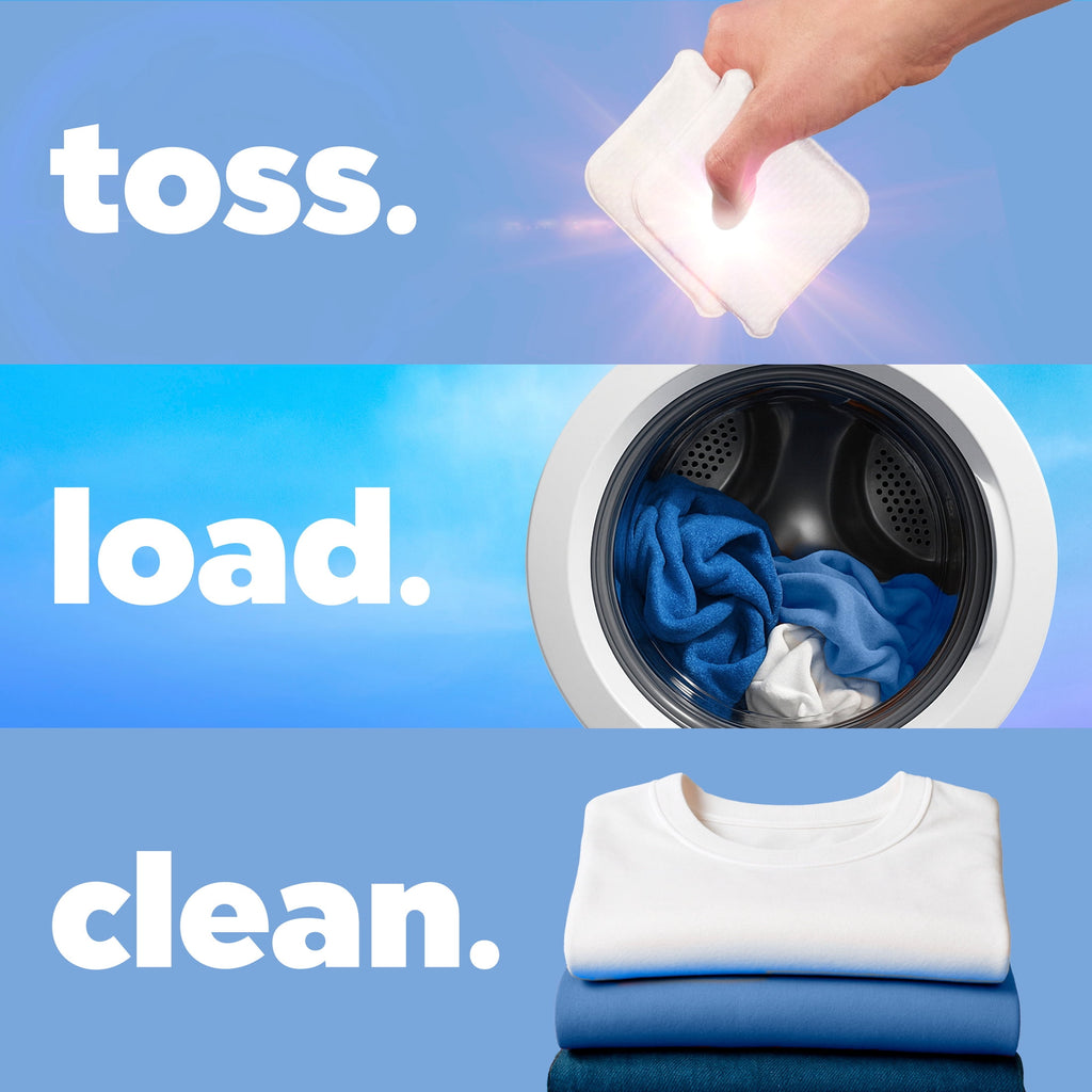 Tide Evo Free & Gentle Laundry Detergent Tiles Unscented 16 Count