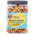 Wegmans Mixed Nuts Lightly Salted with Peanuts Family Pack 35 Oz
