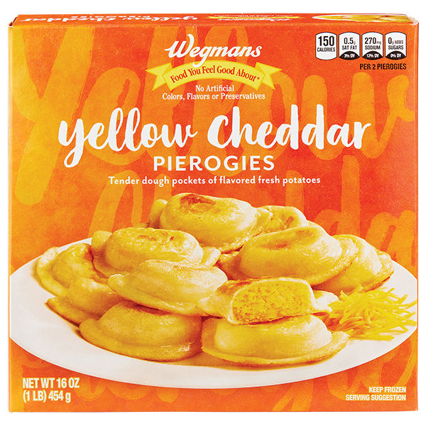 Wegmans Yellow Cheddar Pierogies 16 Oz