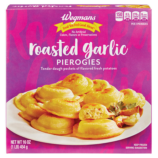 Wegmans Roasted Garlic Pierogies 16 Oz