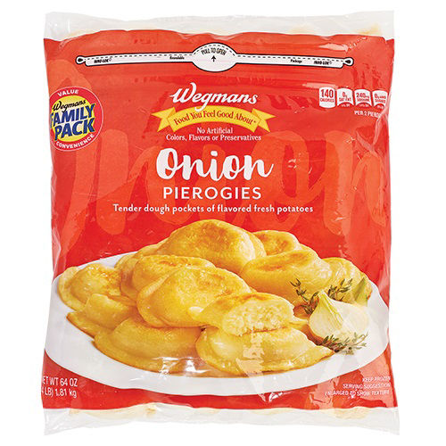 Wegmans Onion Pierogies Family Pack 64 Oz