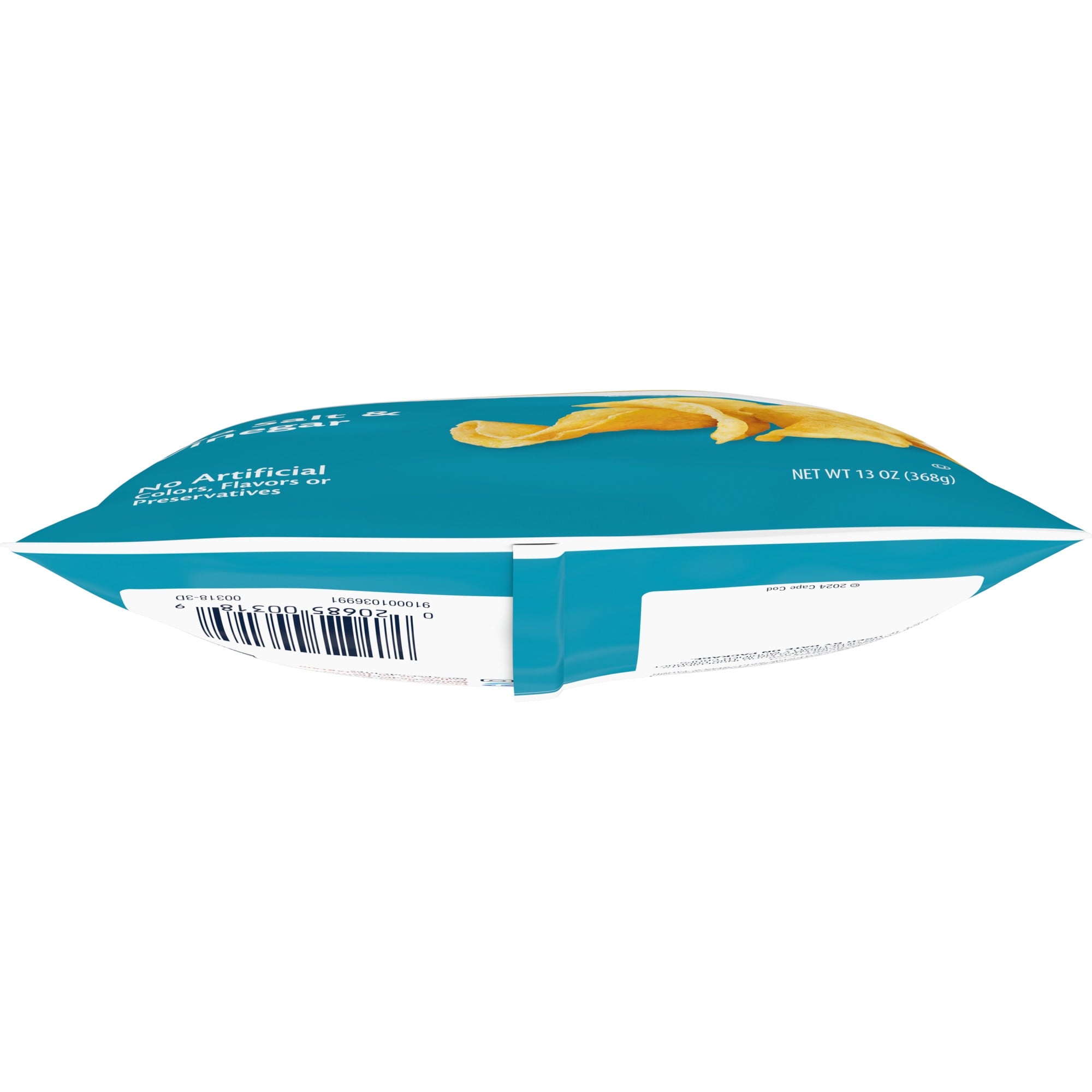Sea Salt & Vinegar Kettle Cooked Potato Chips 13 Oz Cape Cod