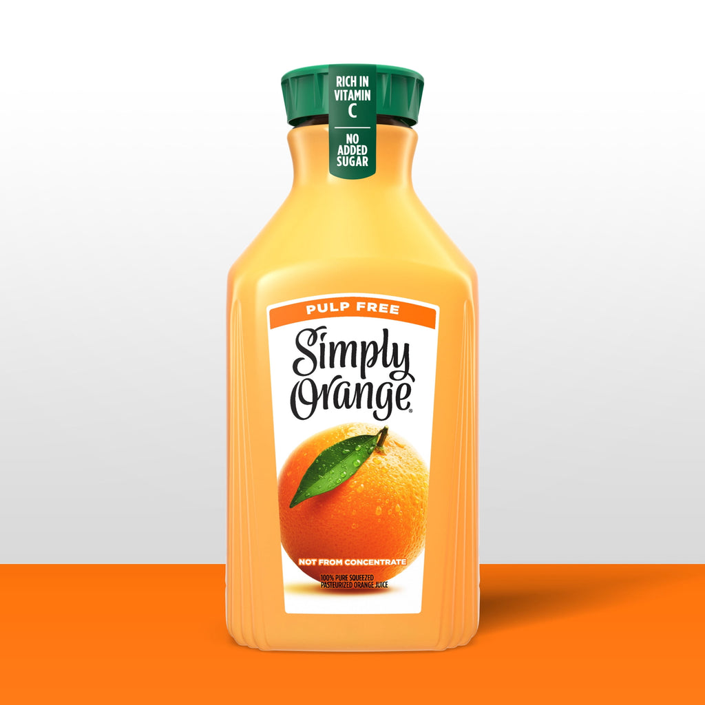 Simply Orange Pulp-Free Orange Juice 76 fl oz