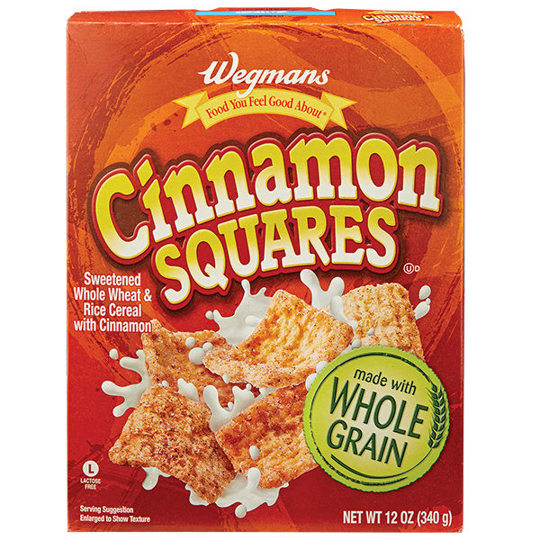 Wegmans Cinnamon Squares Cereal 13.5 oz