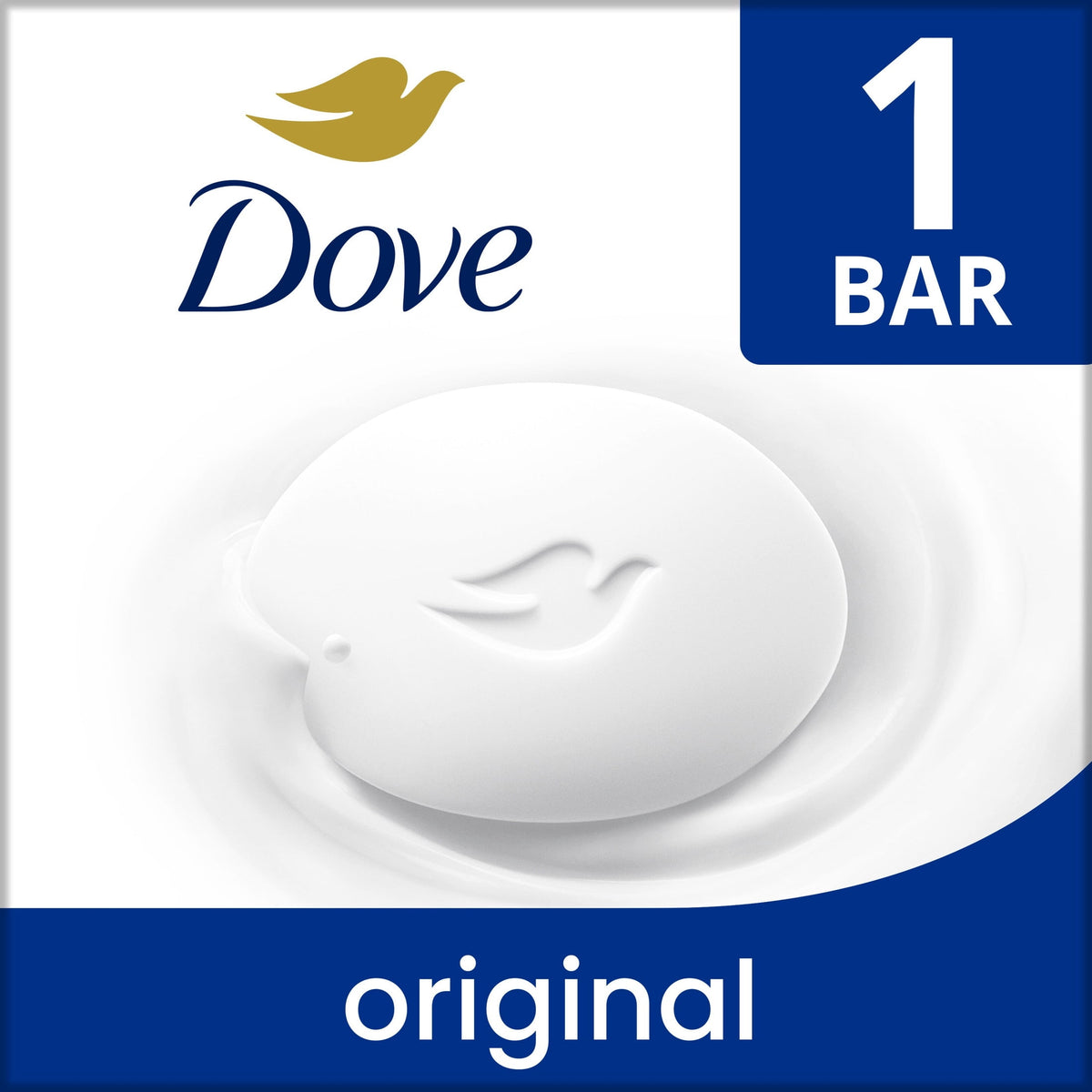 Dove Beauty Bar Soap Original Moisturizing Cleanser 2.6 oz