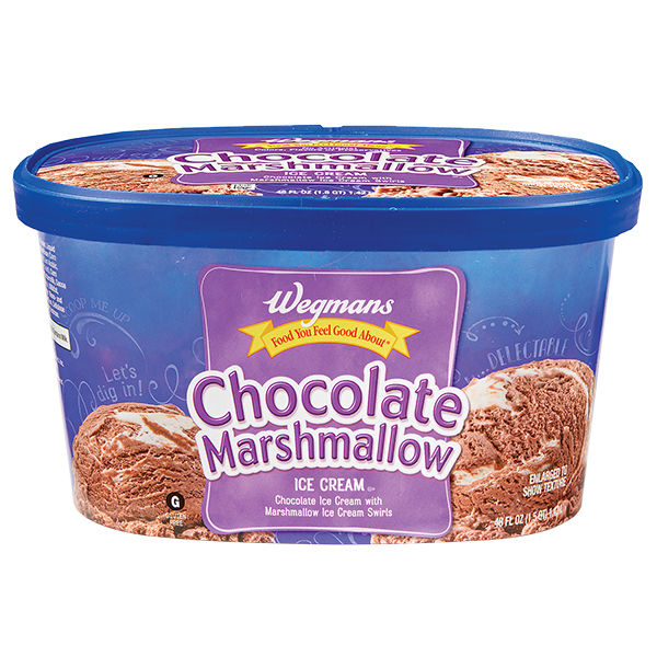 Wegmans Chocolate Marshmallow Ice Cream 48 fl. oz.