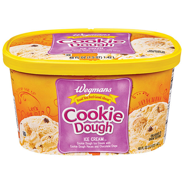Wegmans Cookie Dough Ice Cream 48 Fl Oz
