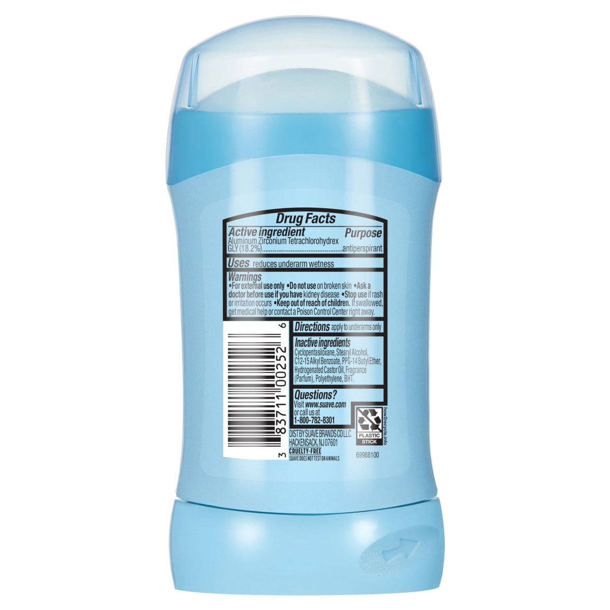 Suave Women Antiperspirant Deodorant Tropical Paradise 48-Hour Protection 1.2 oz