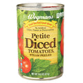 Wegmans Petite Diced Tomatoes 14.5 Oz