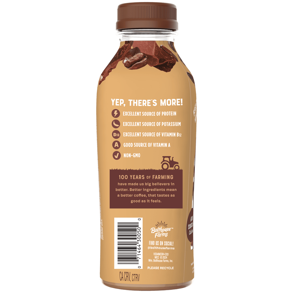Bolthouse Farms Perfectly Protein Mocha Cappuccino Naturally Caffeinated Medium-Dark Roast Coffee 15.2 fl oz Bottle