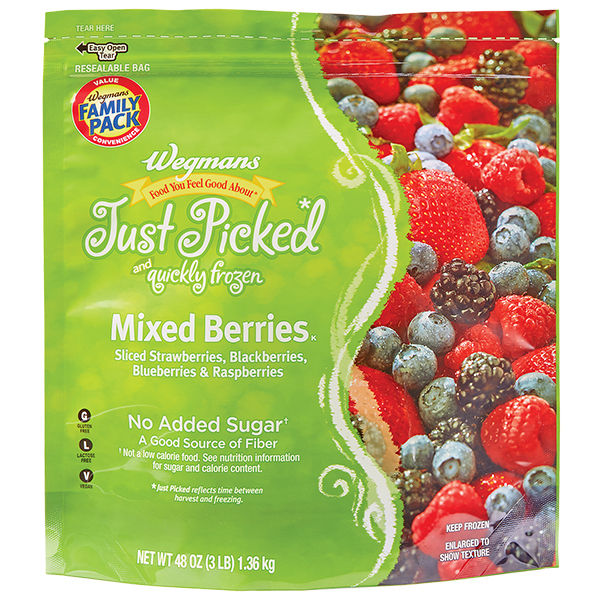 Wegmans Frozen Mixed Berries Family Pack 48 oz