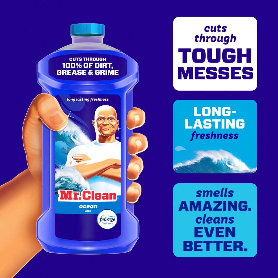 Mr. Clean All Purpose Cleaner Ocean Scent 41 fl oz