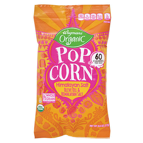 Wegmans Organic Olive Oil & Himalayan Salt Popcorn 0.6 oz