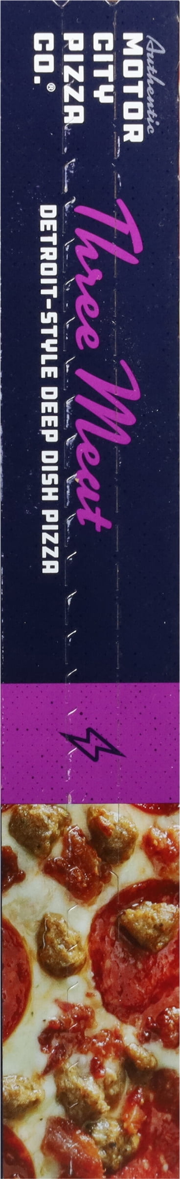 Authentic Motor City Pizza Co. Three Meat Detroit-Style Frozen Pizza 27.87 Oz