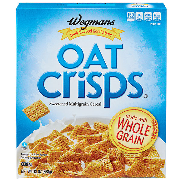 Wegmans Oat Crisps Sweetened Multigrain Cereal 13 oz