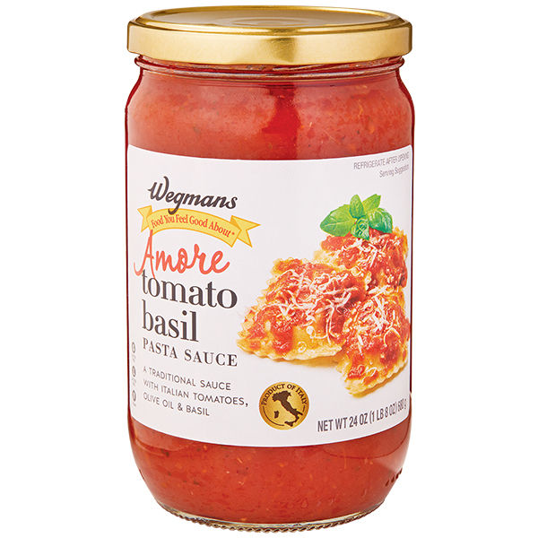 Wegmans Amore Tomato Basil Pasta Sauce 24 Oz