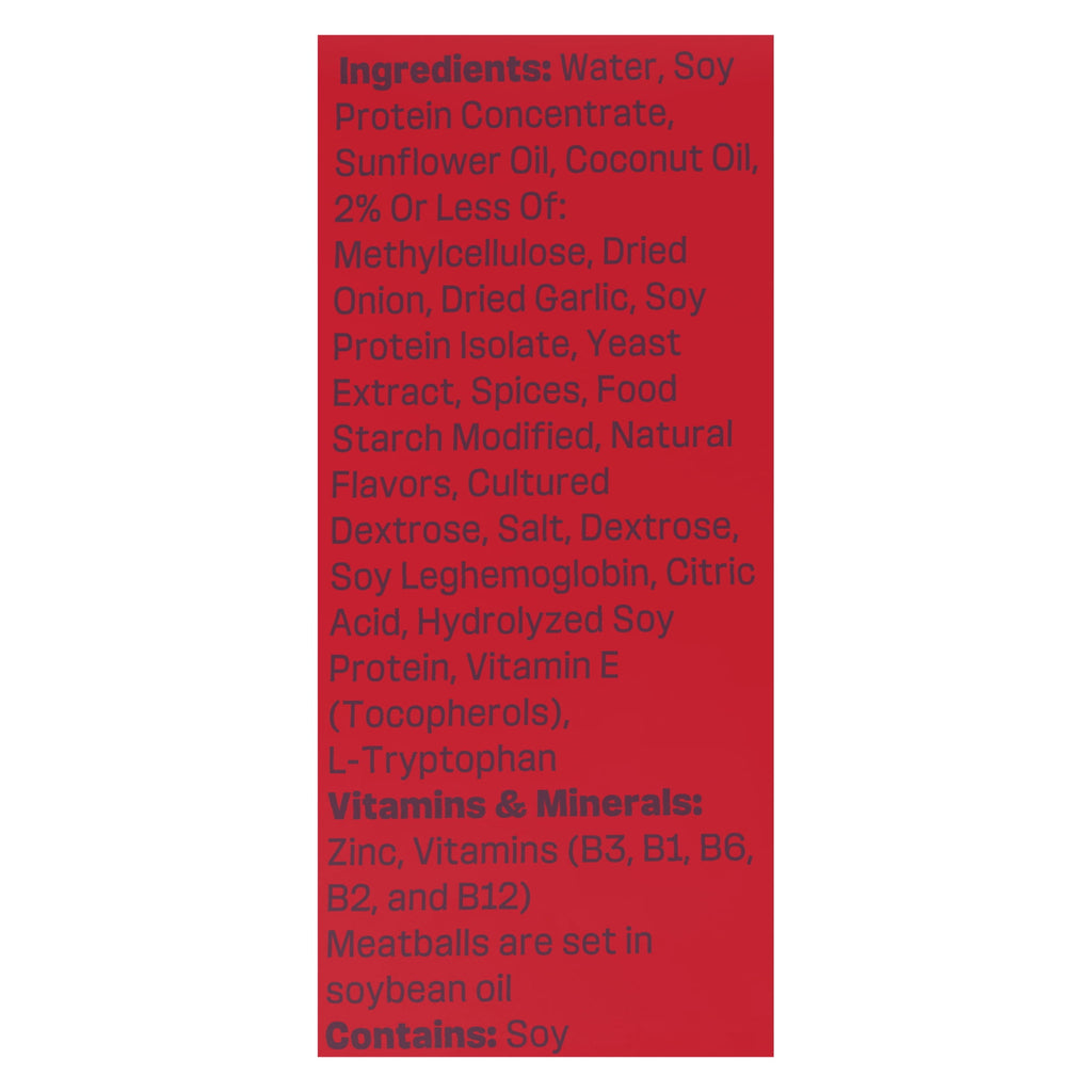 Impossible Foods Homestyle Meatballs Plant-Based Frozen 14 Oz