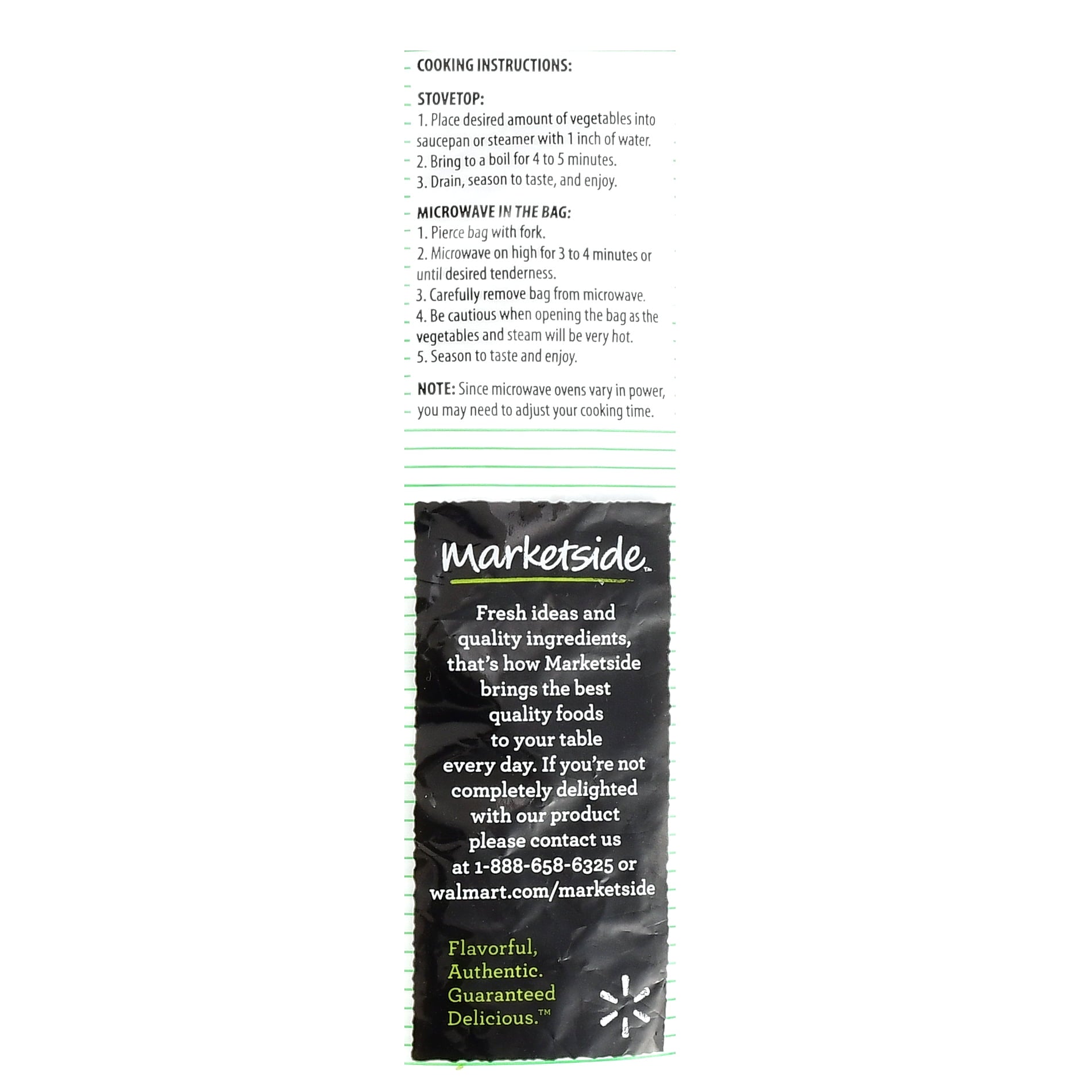 Fresh Organic Green Beans 12 Oz Bag