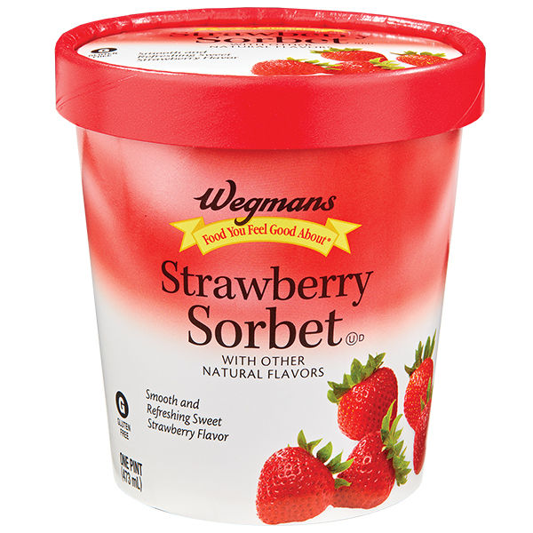 Wegmans Strawberry Sorbet 48 Oz