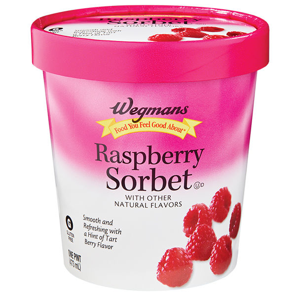 Wegmans Raspberry Sorbet 1 Pt