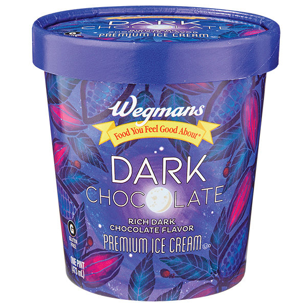 Wegmans Dark Chocolate Premium Ice Cream