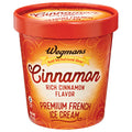 Wegmans Premium French Ice Cream Cinnamon 1 Pt