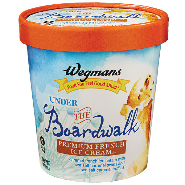 Wegmans Under The Boardwalk Premium French Ice Cream 1 Pint