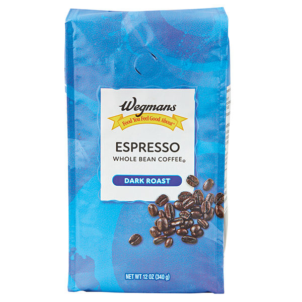 Wegmans Espresso Whole Bean Coffee 12 Oz