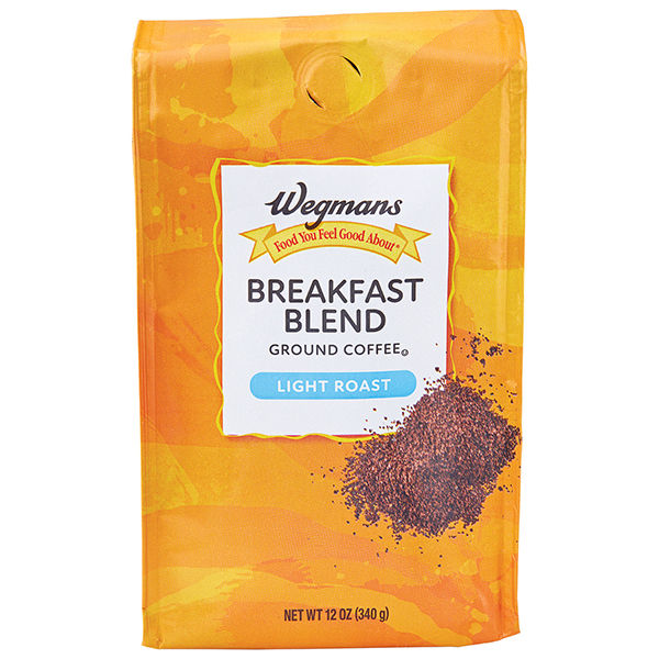 Wegmans Breakfast Blend Ground Coffee 12 Oz