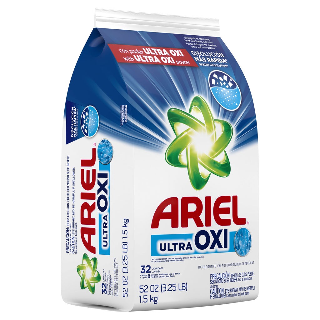 Ariel Ultra Oxi Powder Laundry Detergent Original Scent 52 oz 33 Loads