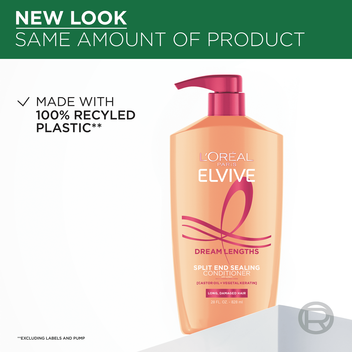 L'Oreal Paris Elvive Dream Lengths Detangling Conditioner for Long Hair 28 fl oz