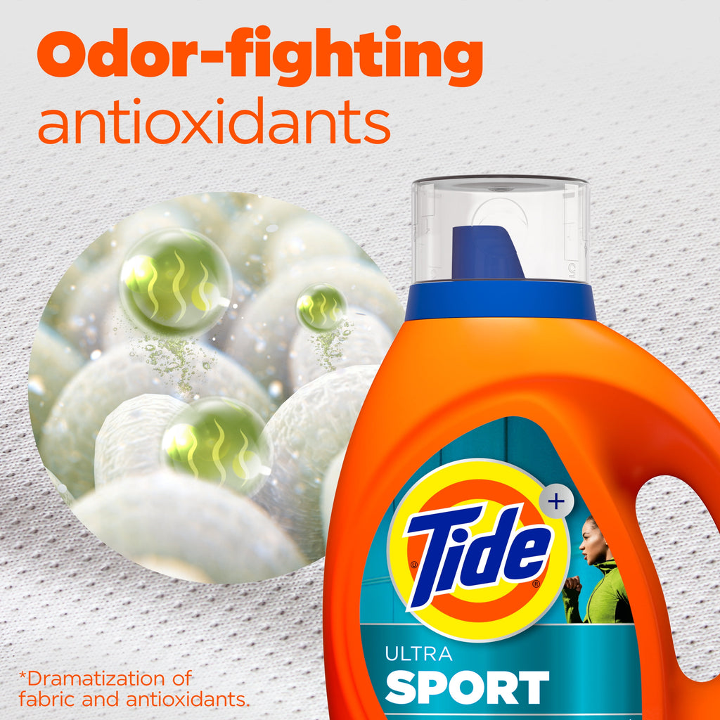Tide Ultra Sport Liquid Laundry Detergent 117 fl oz 83 Loads
