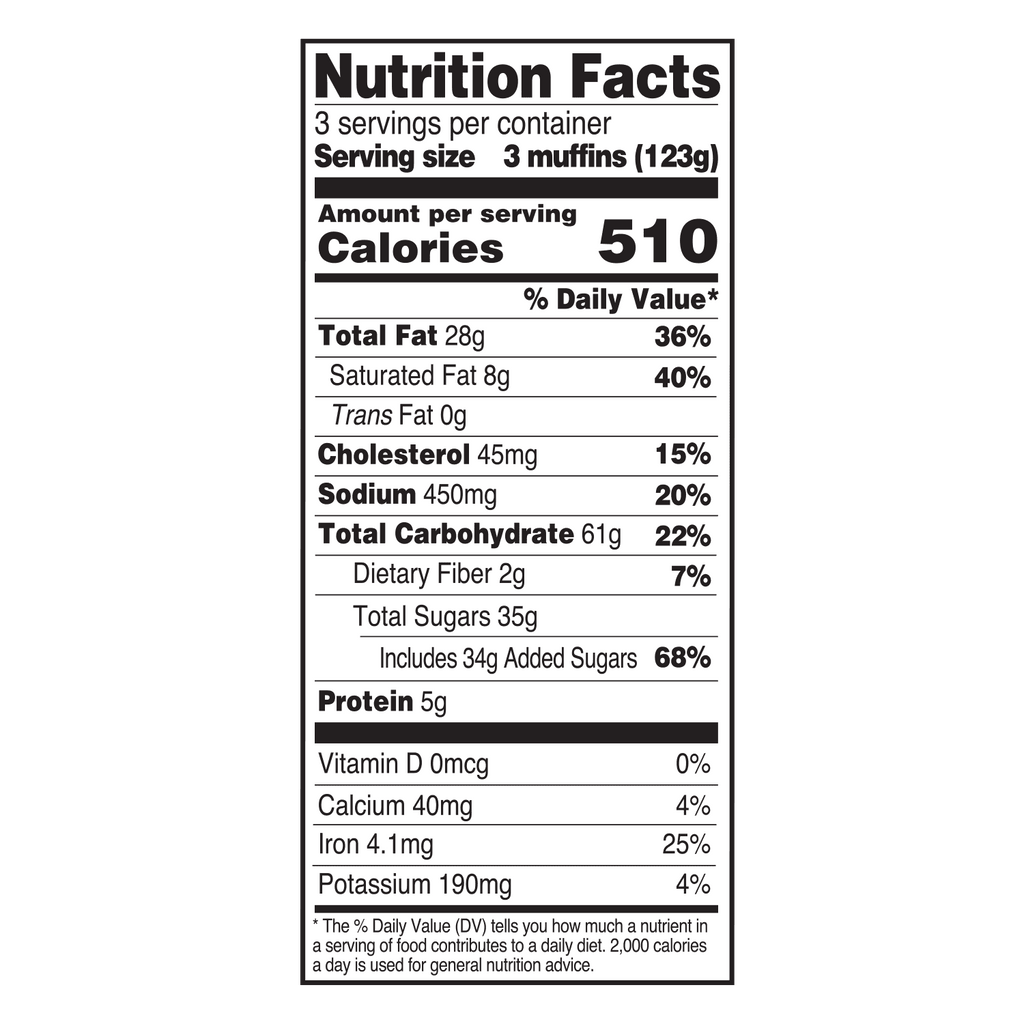 Two-Bite Oreo Mini Muffins 13 Oz 9 Count