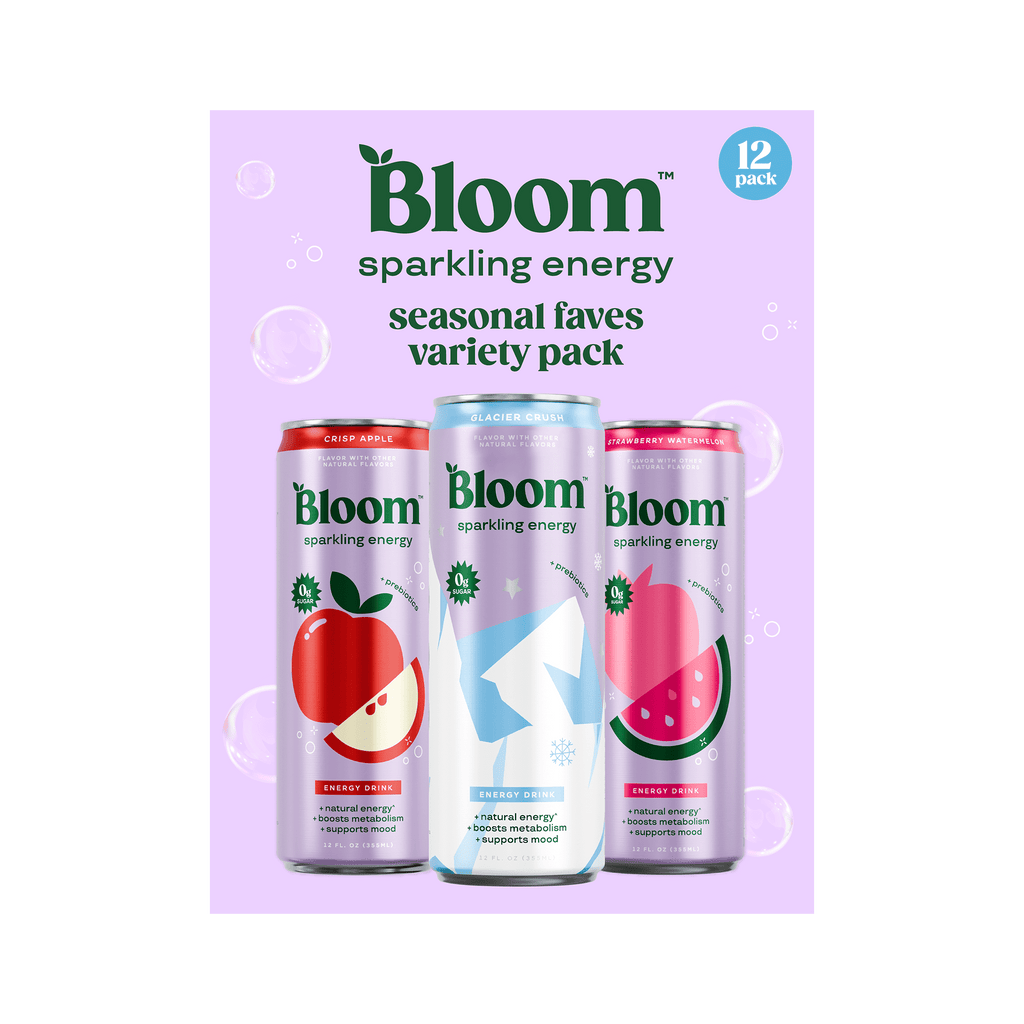 Bloom Sparkling Energy Drinks Seasonal Favorites Variety Pack 12 fl oz 12 Pack Cans