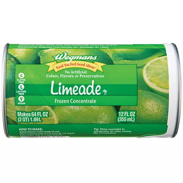 Wegmans Frozen Limeade from Concentrate 64 fl. oz.