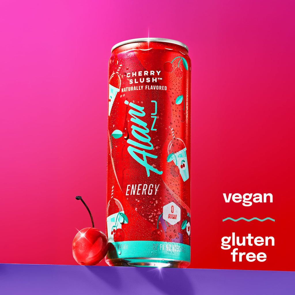 Alani Nu Cherry Slush Energy Drink 12 fl oz Single Can