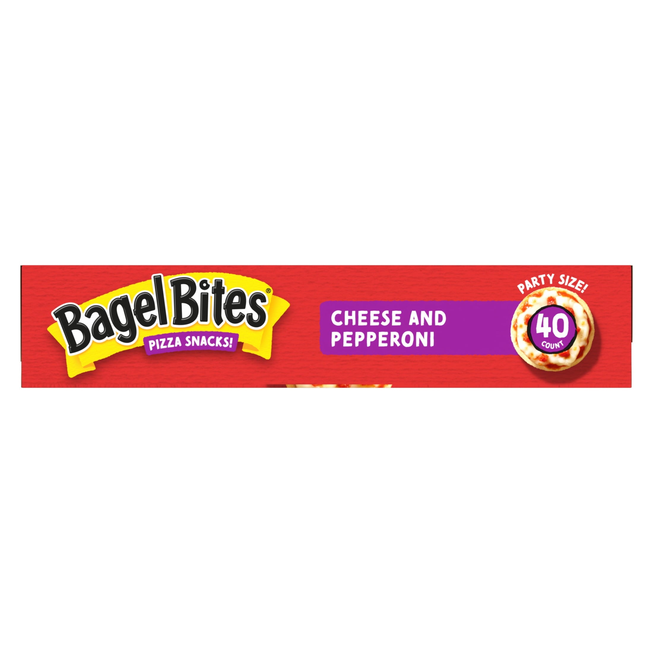 Bagel Bites Cheese And Pepperoni Mini Pizza Bagel Frozen Snacks 40 Count 2.62 Lb
