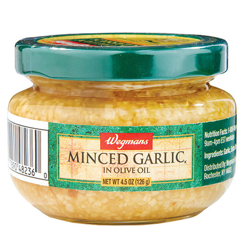 Wegmans Italian Classics Minced Garlic in Olive Oil 4.5 oz