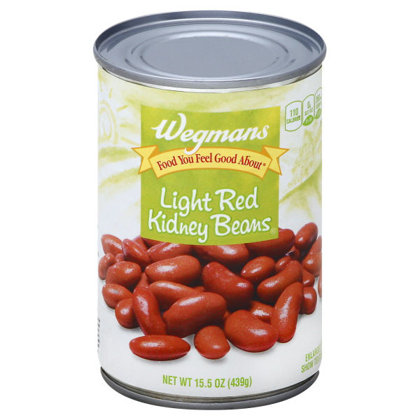 Wegmans Light Red Kidney Beans 15.5 Oz