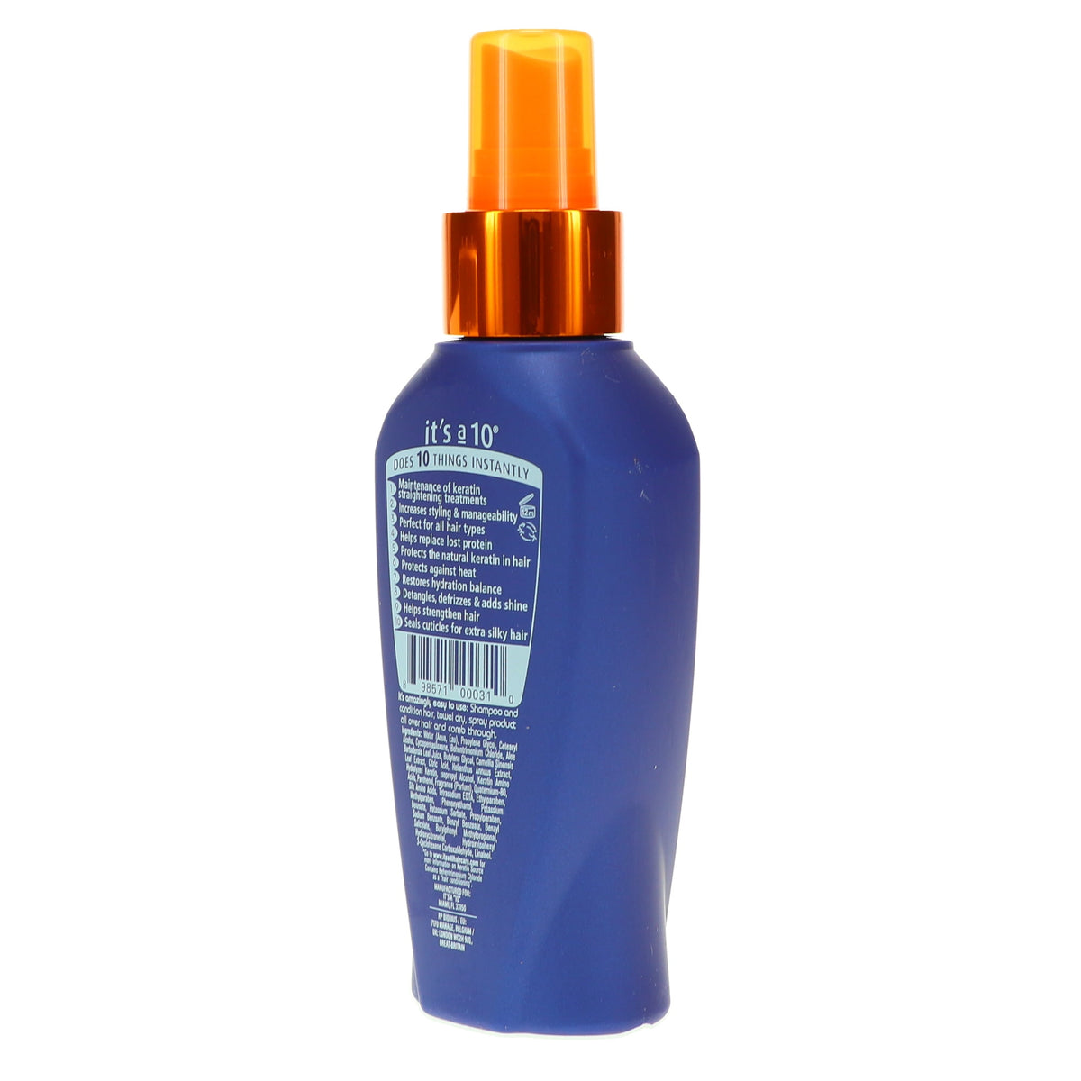 It's a 10 Miracle Leave-In Conditioner Plus Keratin 4 fl oz