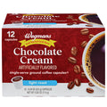 Wegmans Chocolate Cream Light Roast Coffee Capsules 12 Count