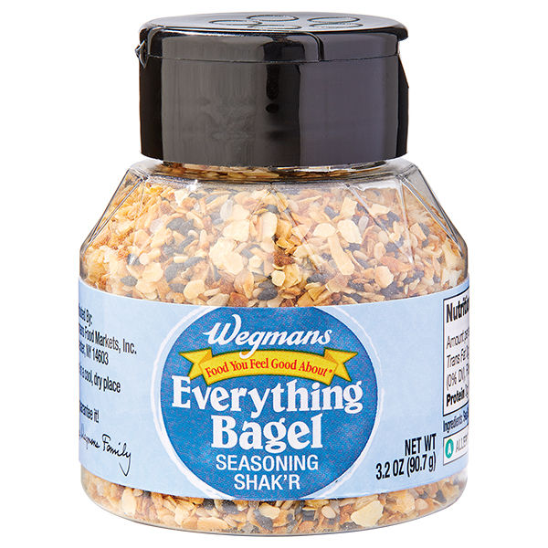 Wegmans Everything Bagel Seasoning Shak'r 3.2 oz