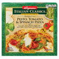Wegmans Italian Classics Wood-Fired Crust Pizza Pesto Tomato & Baby Spinach 14.2 Oz