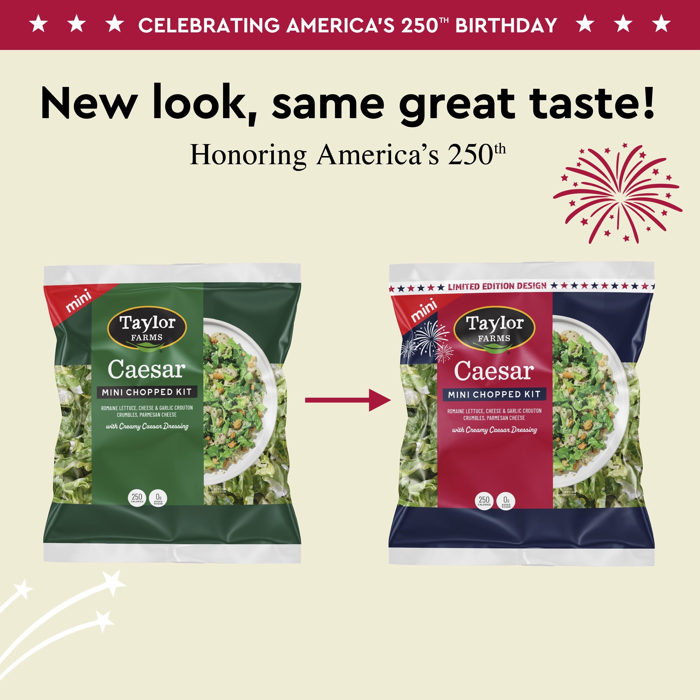 Fresh Caesar Mini Salad Kit 4.42 Oz Bag