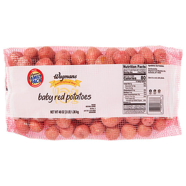 Wegmans Baby Red Potatoes Family Pack 48 Oz