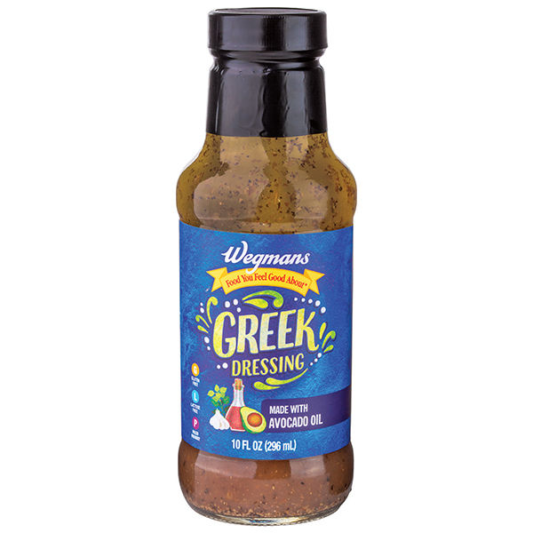 Wegmans Greek Dressing Made With Avocado Oil 10 fl oz