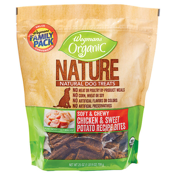 Wegmans Organic Dog Treats Chicken Sweet Potato 14 Oz