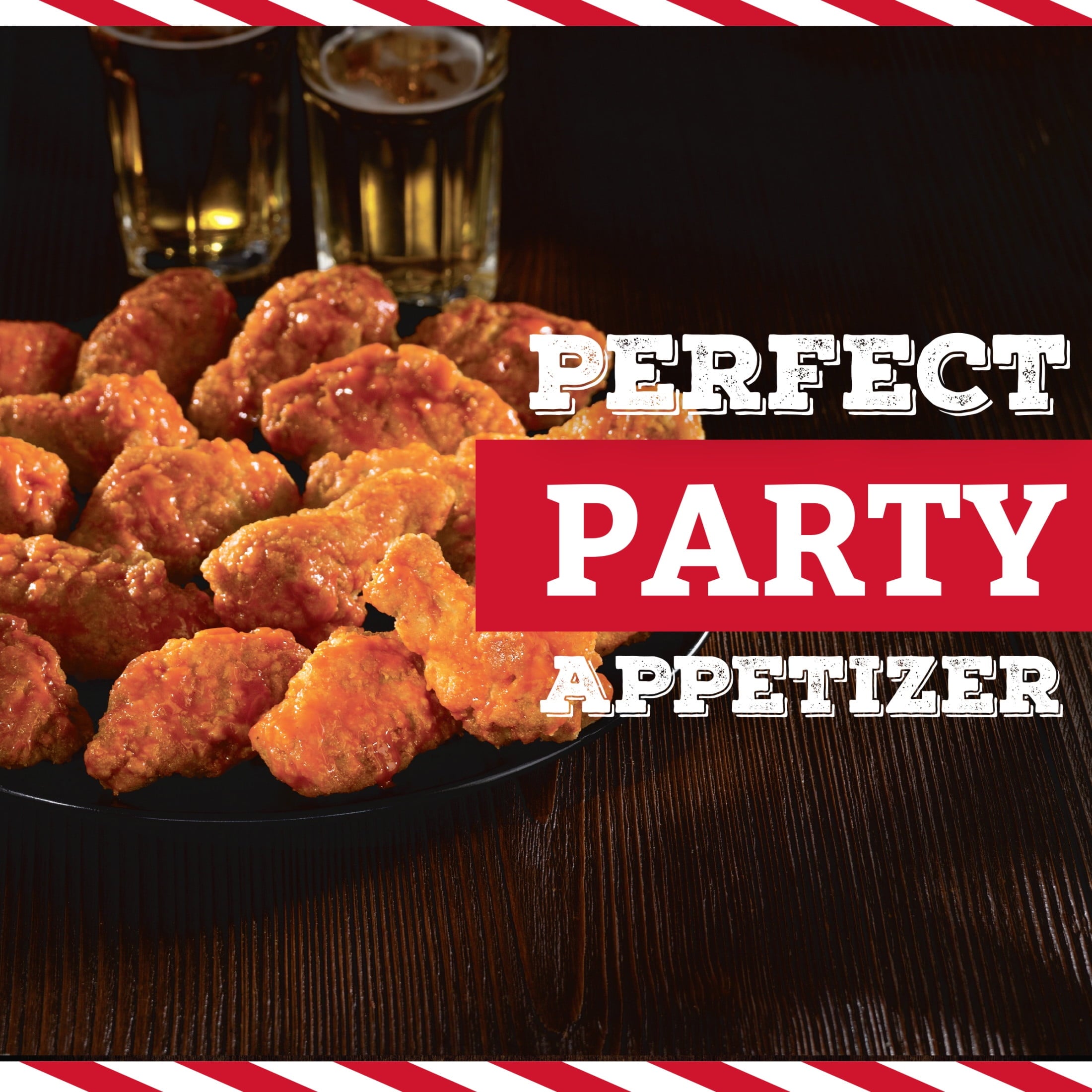 TGI Fridays Buffalo Style Chicken Wings Frozen 25.5 Oz